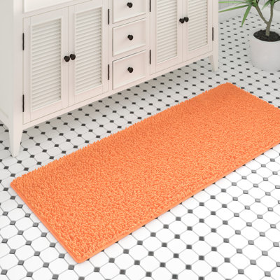 Orange Bath Rugs & Mats You'll Love in 2020 | Wayfair